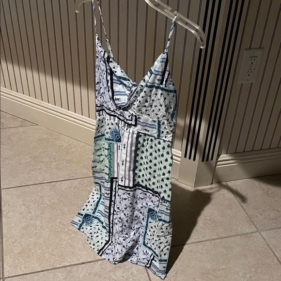 LOFT Dresses & Skirts - Patchwork Spaghetti Strap Dress, Loft petite 6P